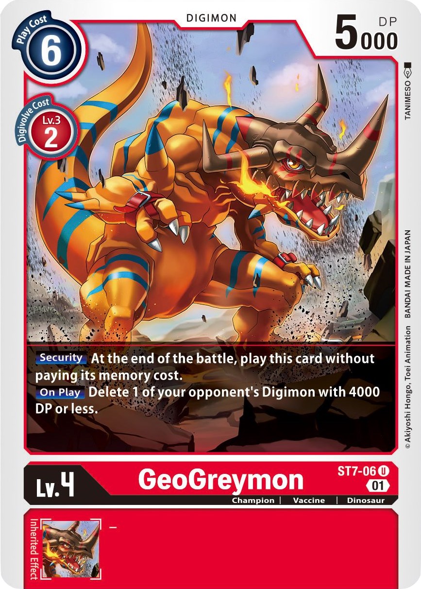 GeoGreymon [ST-7 - ST7-06 U]