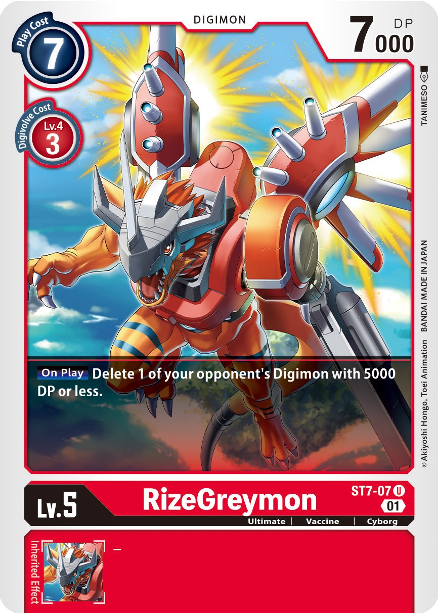 RizeGreymon [ST-7 - ST7-07 U]