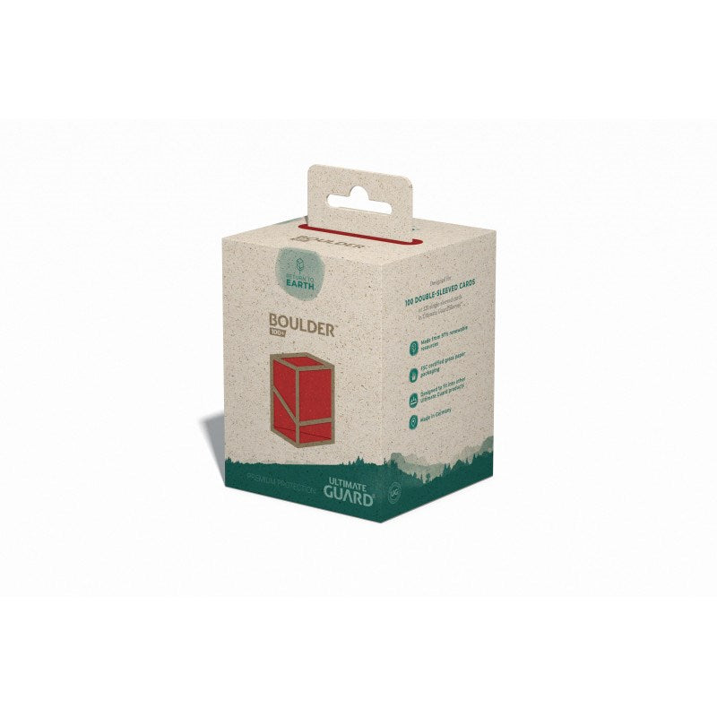 Return to Earth Boulder Deck Case Red [000]