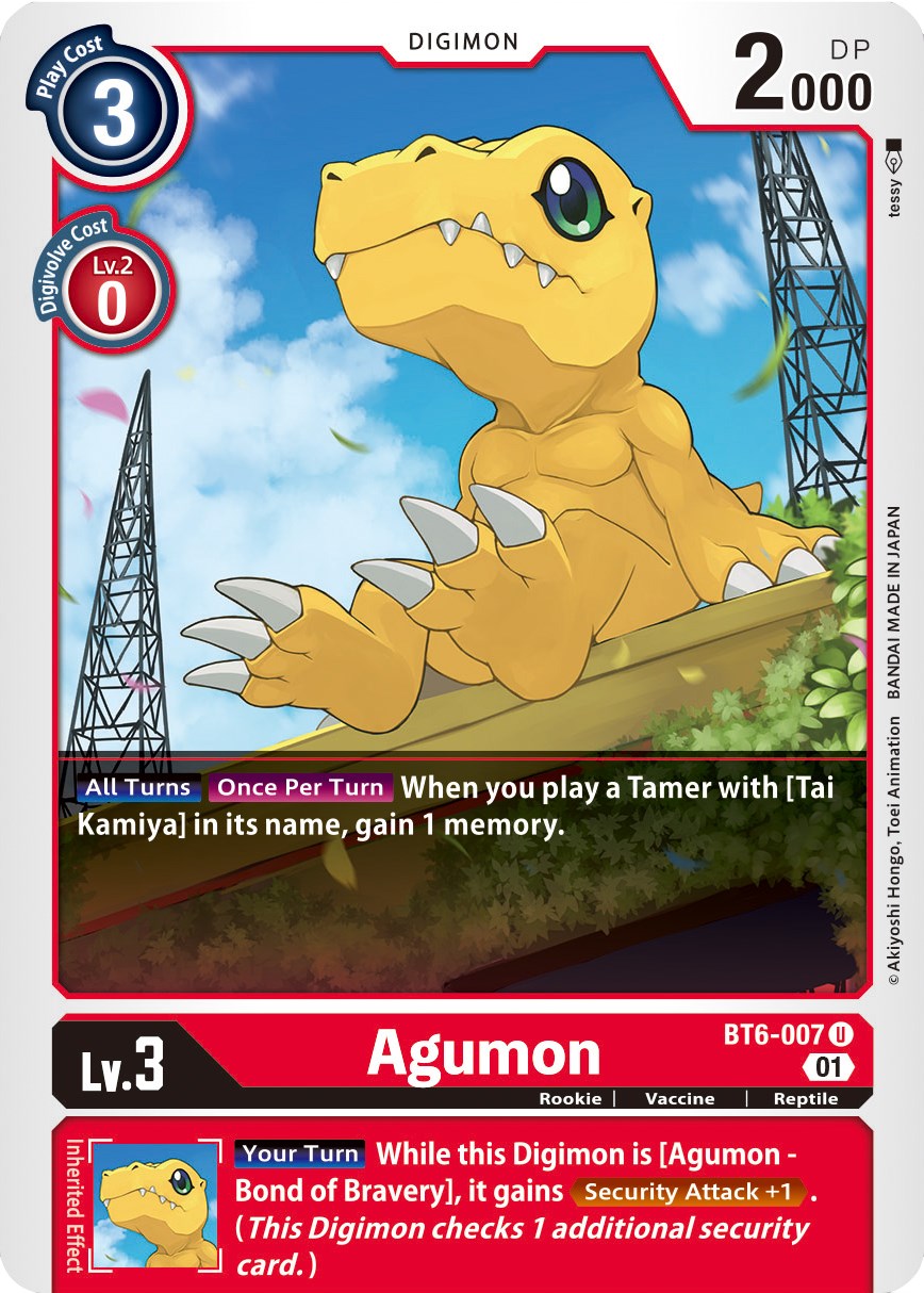Agumon [BT06 - BT6-007 U]