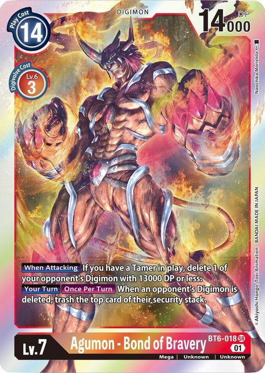 Agumon - Bond of Bravery [BT06 - BT6-018 SR]