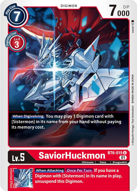 SaviorHuckmon [BT06 - BT6-015 U]