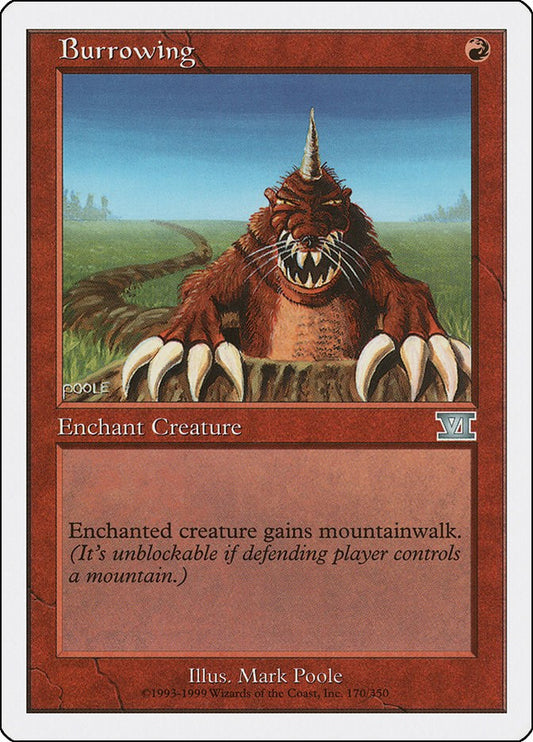 Burrowing [6ED - 170]