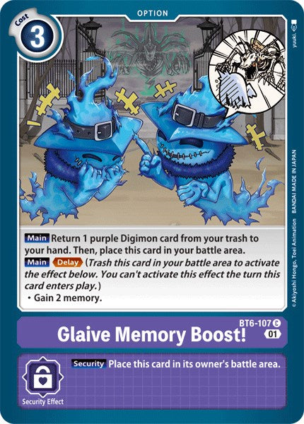 Glaive Memory Boost! [BT06 - BT6-107 C]