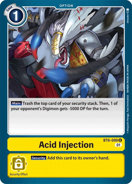 Acid Injection [BT06 - BT6-099 U]