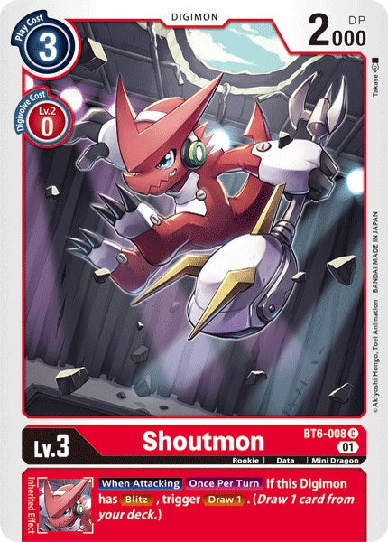 Shoutmon [BT06 - BT6-008 C]
