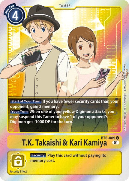 T.K. Takaishi & Kari Kamiya [BT06 - BT6-089 R]