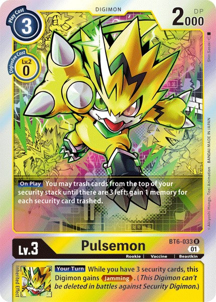 Pulsemon [BT06 - BT6-033 R]