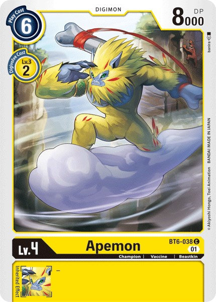 Apemon [BT06 - BT6-038 C]