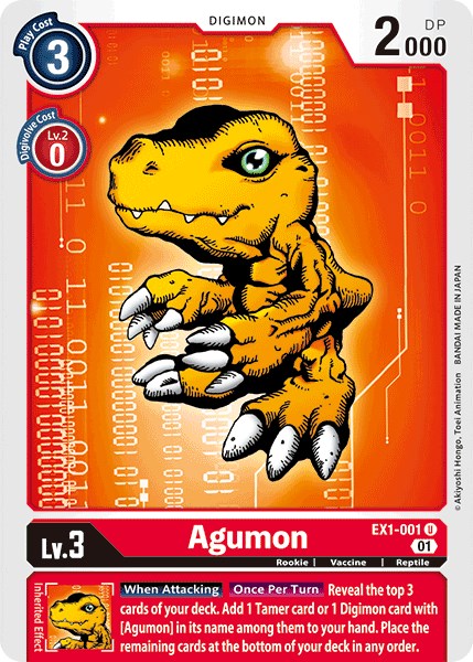Agumon [EX01 - EX1-001 U]