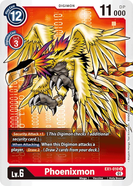 Phoenixmon [EX01 - EX1-010 U]