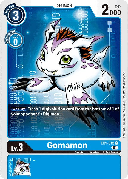 Gomamon [EX01 - EX1-012 C]