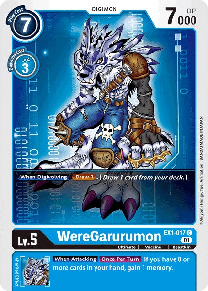 WereGarurumon [EX01 - EX1-017 C]