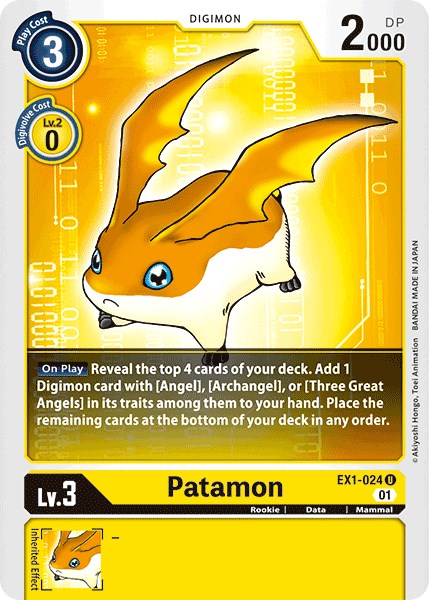 Patamon [EX01 - EX1-024 U]