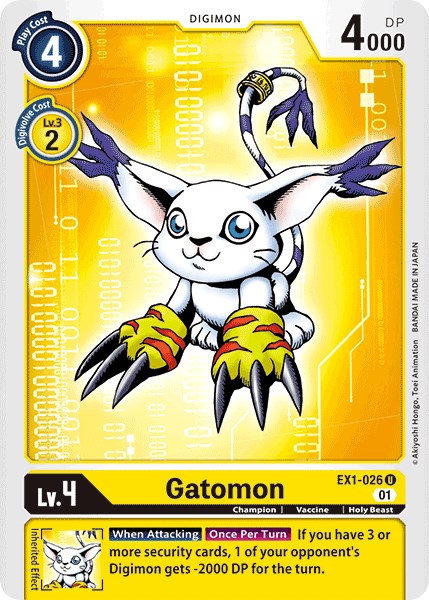 Gatomon [EX01 - EX1-026 U]