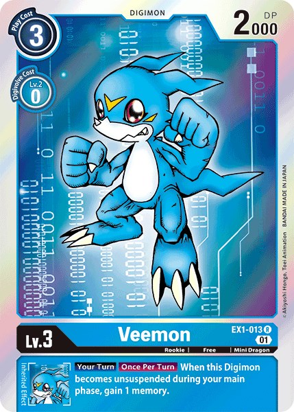 Veemon [EX01 - EX1-013 R]