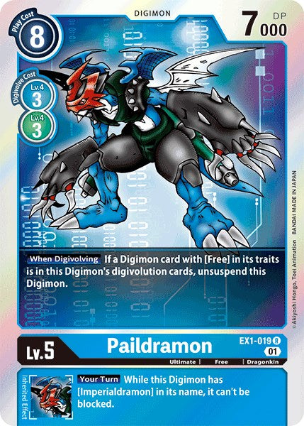 Paildramon [EX01 - EX1-019 R]