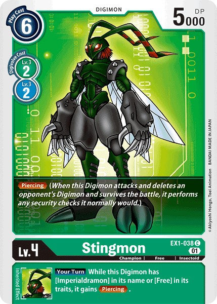 Stingmon [EX01 - EX1-038 C]