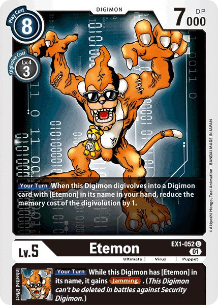 Etemon [EX01 - EX1-052 U]