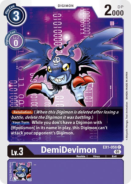DemiDevimon [EX01 - EX1-056 C]