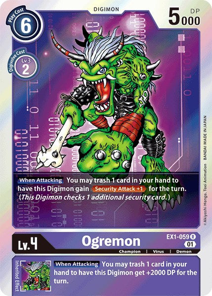 Ogremon [EX01 - EX1-059 R]