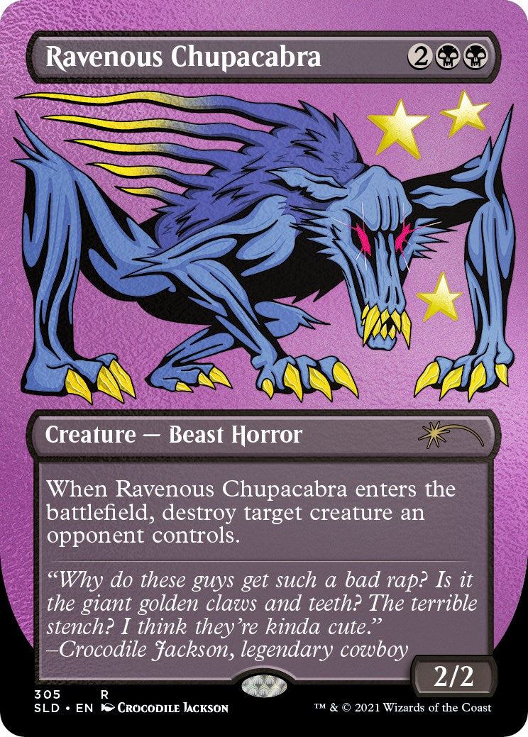 Ravenous Chupacabra (305) (Foil Etched)