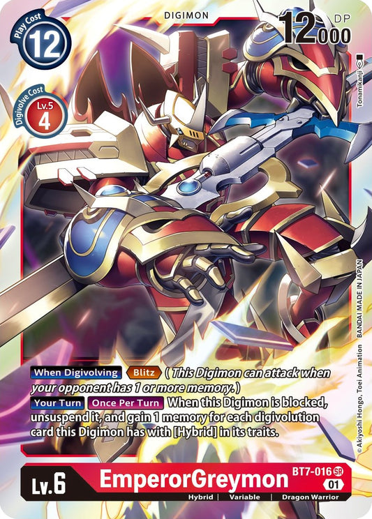 EmperorGreymon [BT07 - BT7-016 SR]