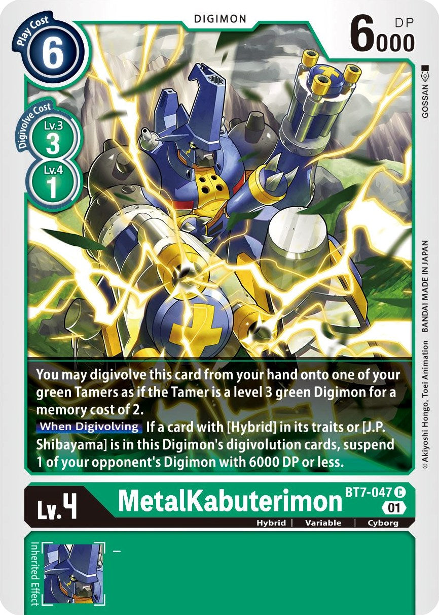 MetalKabuterimon [BT07 - BT7-047 C]