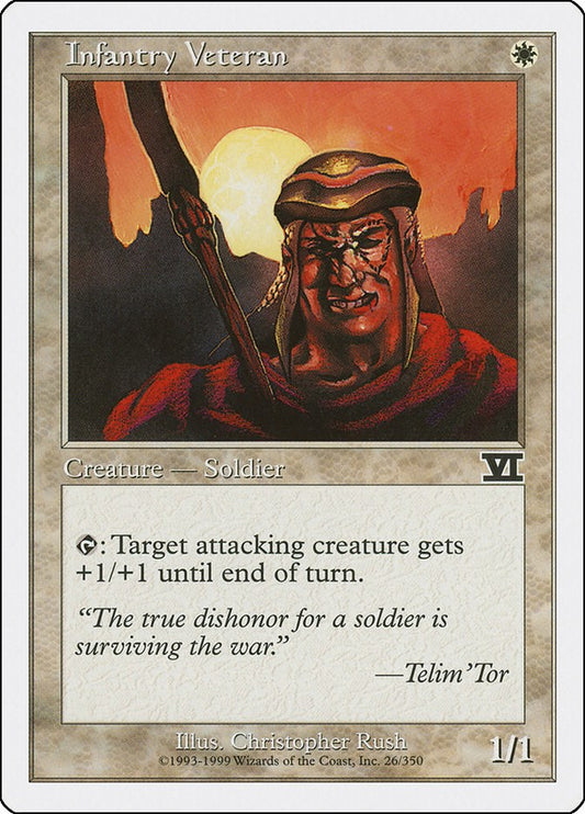 Infantry Veteran [6ED - 26]