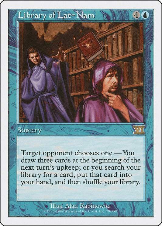 Library of Lat-Nam [6ED - 78]