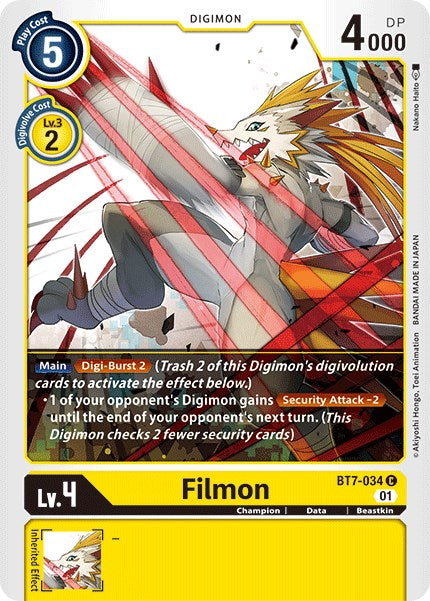 Filmon [BT07 - BT7-034 C]