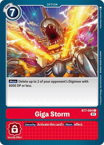 Giga Storm [BT07 - BT7-094 C]