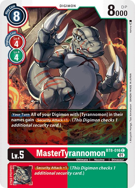 MasterTyrannomon [BT08 - BT8-016 C]