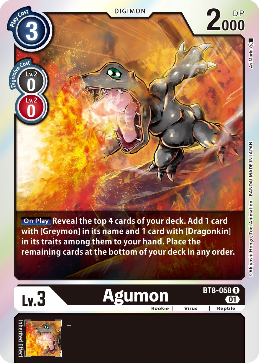 Agumon [BT08 - BT8-058 R]