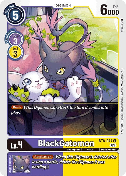 BlackGatomon [BT08 - BT8-077 U]