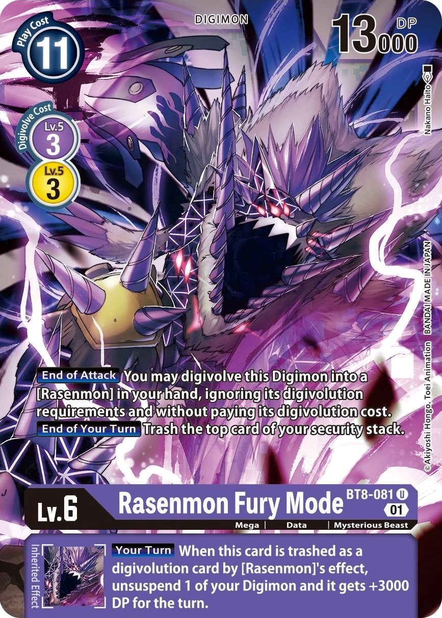 Rasenmon Fury Mode [BT08 - BT8-081 U]