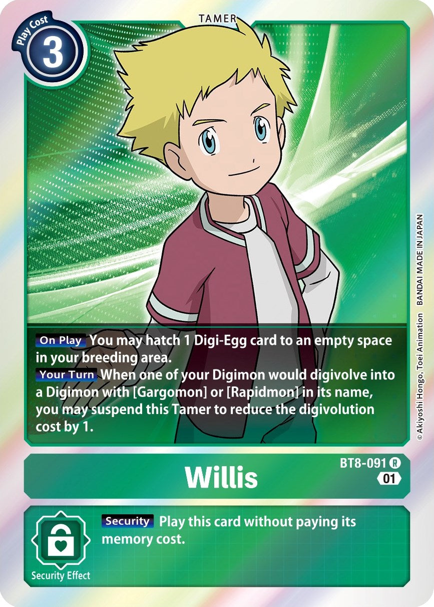 Willis [BT08 - BT8-091 R]
