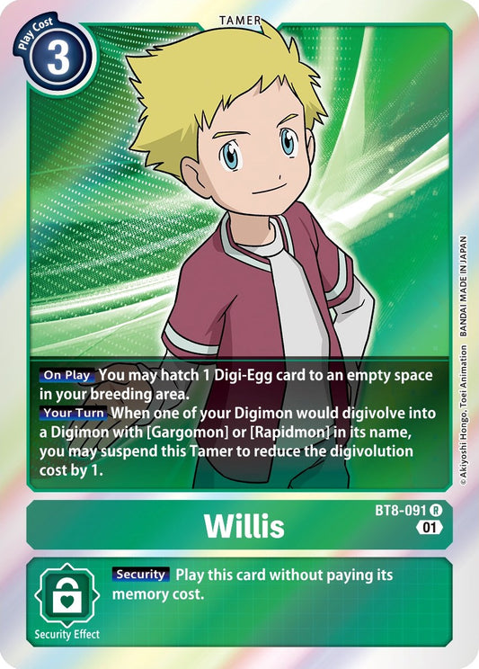 Willis [BT08 - BT8-091 R]