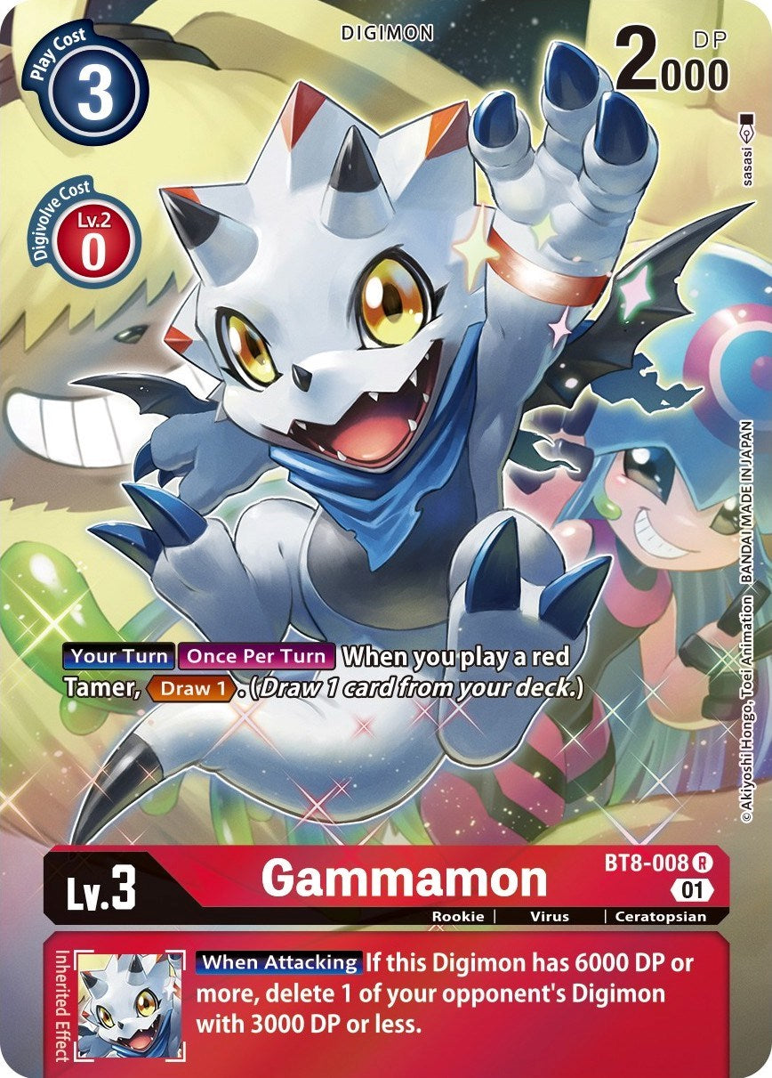 Gammamon (Alternate Art) [BT08 - BT8-008 R]