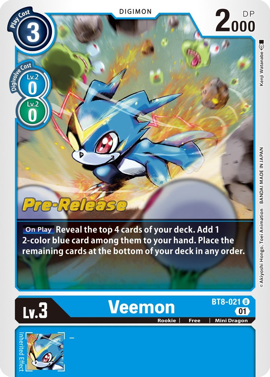 Veemon [BT08_PR - BT8-021 U]