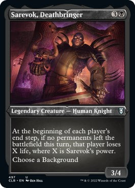 Sarevok, Deathbringer (Foil Etched)