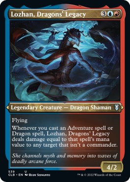 Lozhan, Dragons' Legacy (Foil Etched)