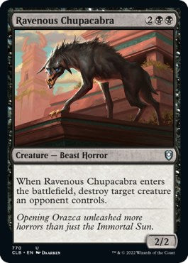 Ravenous Chupacabra