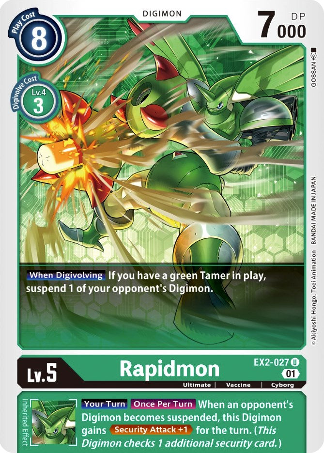 Rapidmon [EX02 - EX2-027 U]