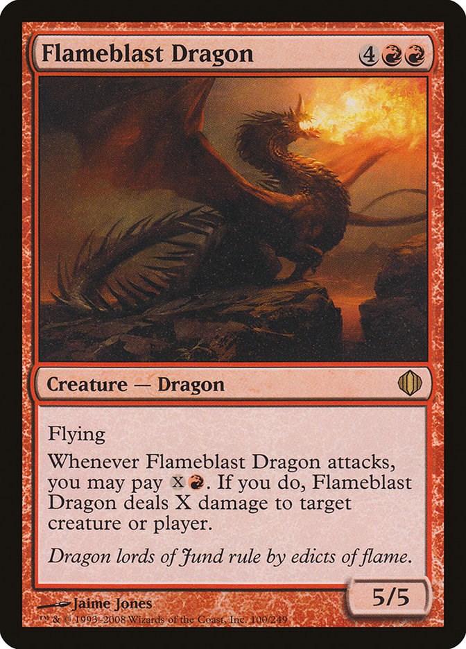 Flameblast Dragon [ALA - 100]