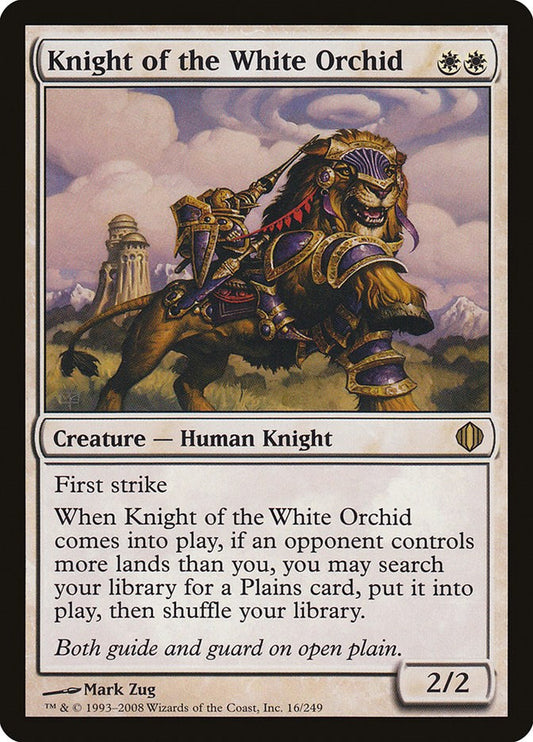 Knight of the White Orchid [ALA - 16]