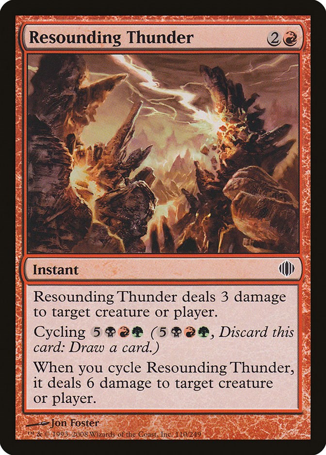 Resounding Thunder [ALA - 110]