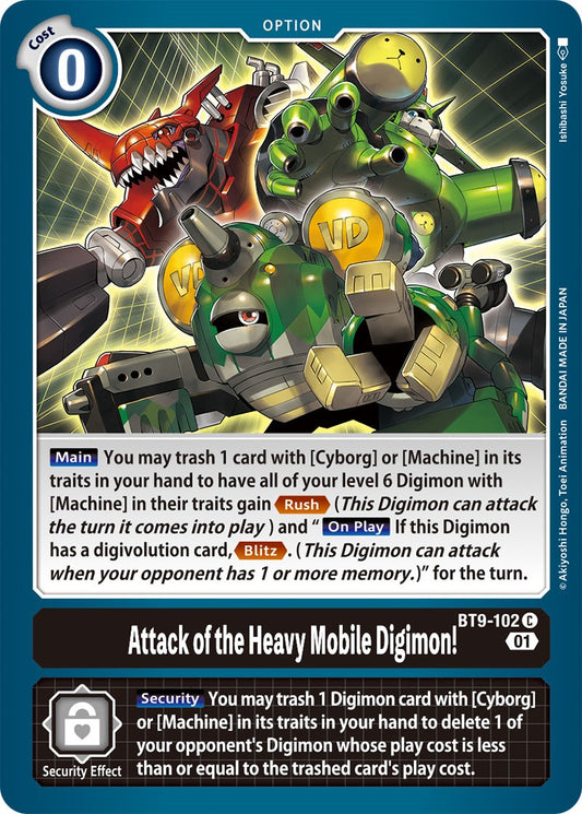 Attack of the Heavy Mobile Digimon! [BT09 - BT9-102 C]