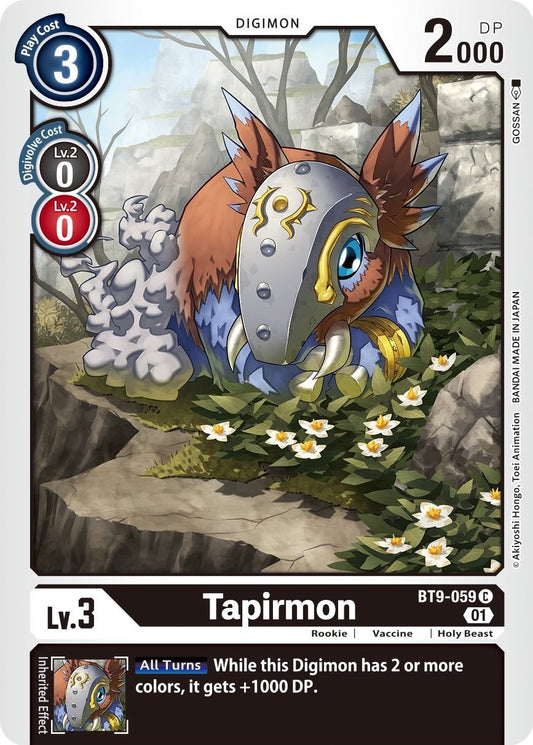 Tapirmon [BT09 - BT9-059 C]