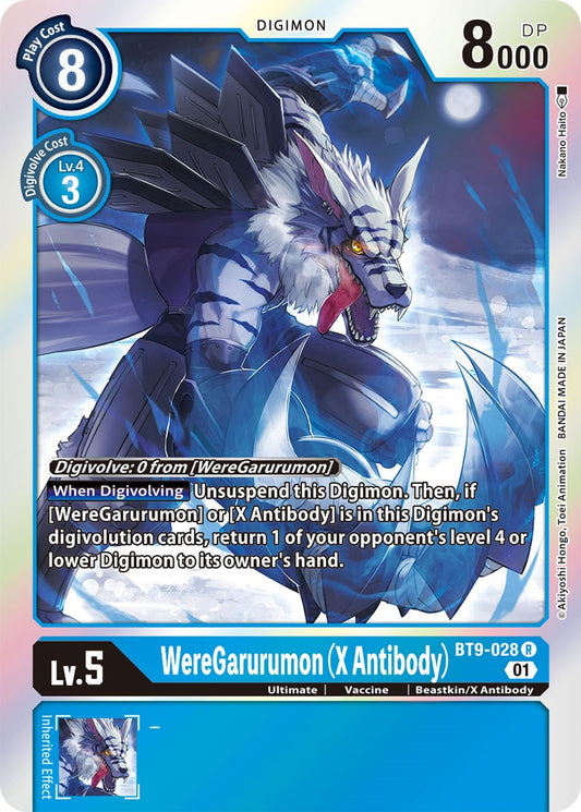 WereGarurumon (X Antibody) [BT09 - BT9-028 R]